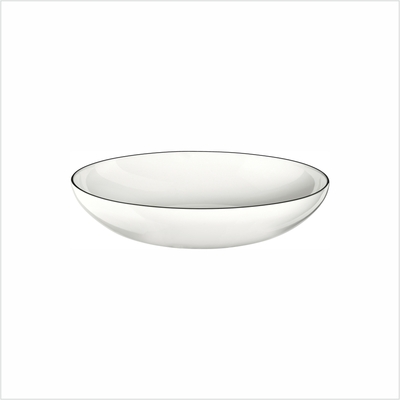 a table ligne noire - Pastateller tief - 22cm - schräg